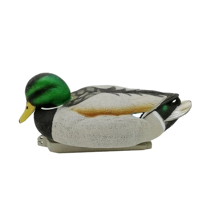 

Realistic high quality hot selling plastic packaging duck bait for sale, Green