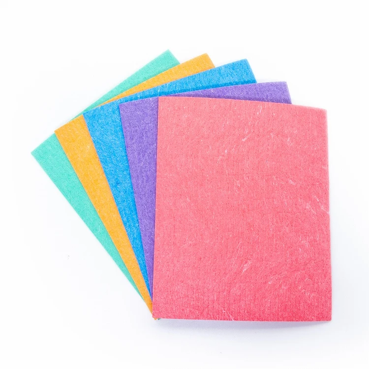 

Professional Factory Custom Printed Swedish Cellulose Sponge Cloth, 8colors