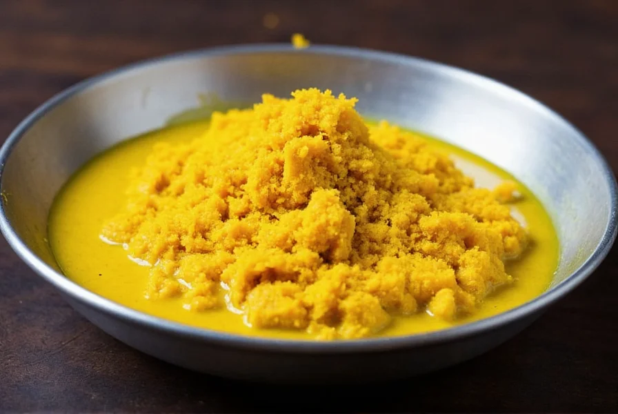 Golden turmeric roasted vegetables on baking sheet