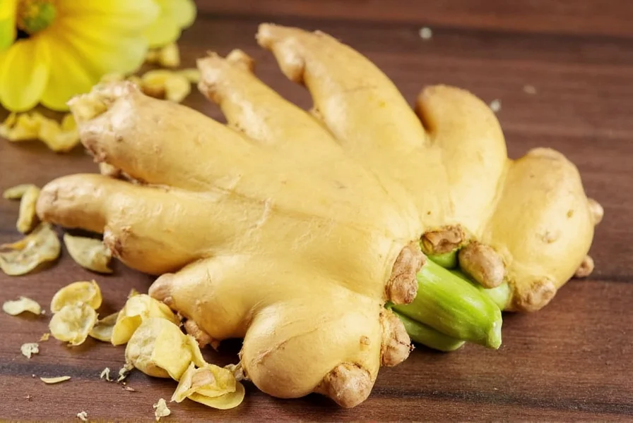 Fresh ginger roots with proper storage containers showing refrigerator and freezer methods