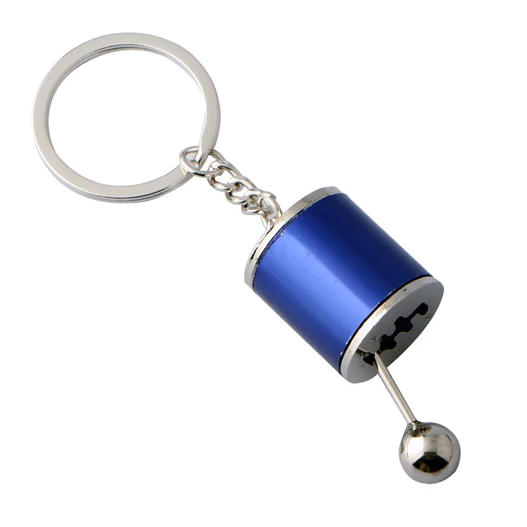 

Wholesale Promotional Metal Car Accessory Gear Shock Absorber Car Turbo Keychain For Decoration