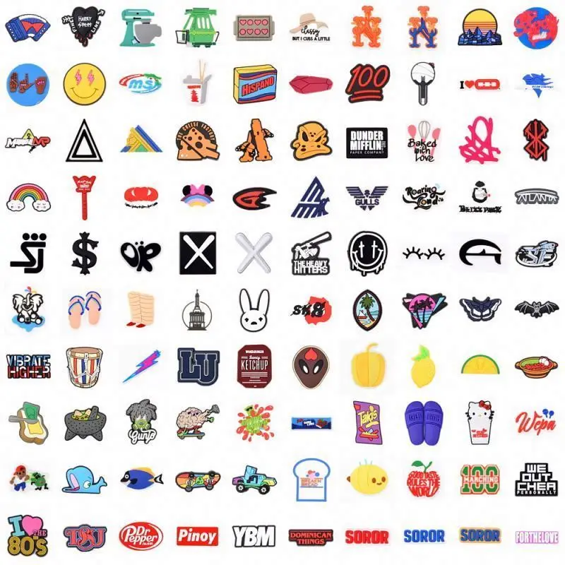 

2021 New style Alphabetic shoe buckle custom logo Charms Shoes Hole Shoes Decorations