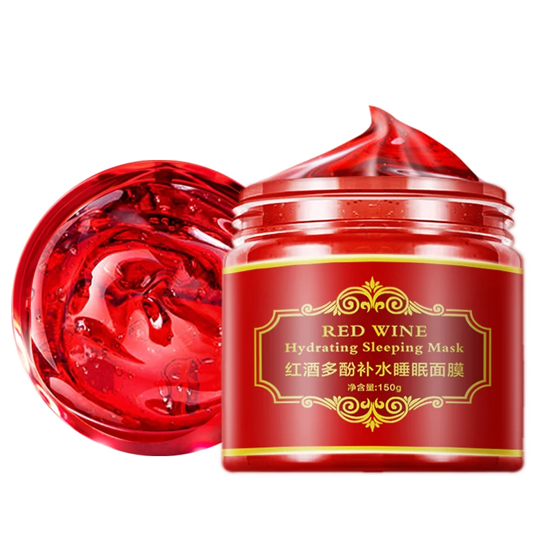 

Red wine mask moisturizes and translucent skin is moist and smooth red wine mask manufacturers direct sale