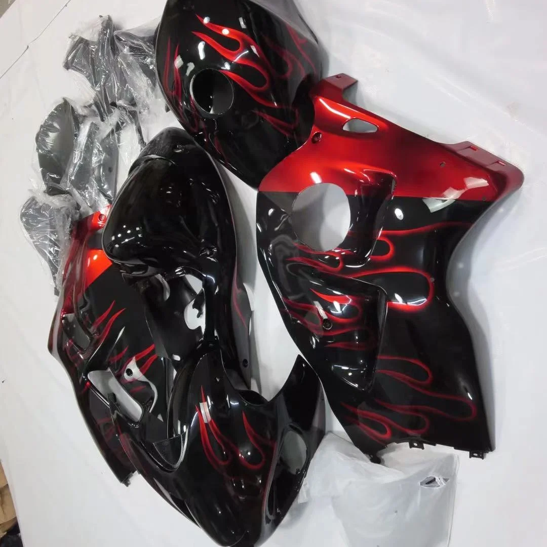 

2021 WHSC Motorcycle Accessories Full Plastic Fairing Body Kit For SUZUKI GSXR1300 1997-2007 Candy color, Pictures shown