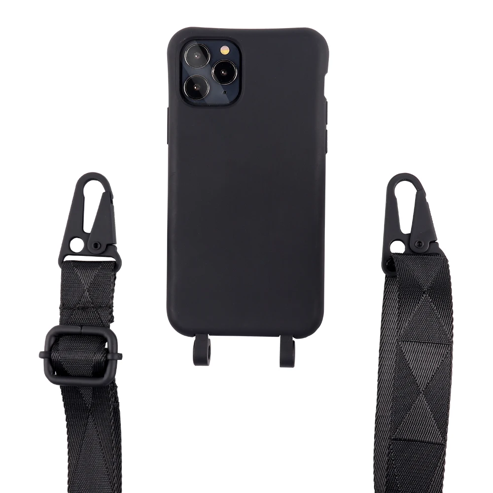 

High quality TPU Material Detachable Straps phone case Accessories For iphone For Samsung, 6 colors &samsung is coming soon