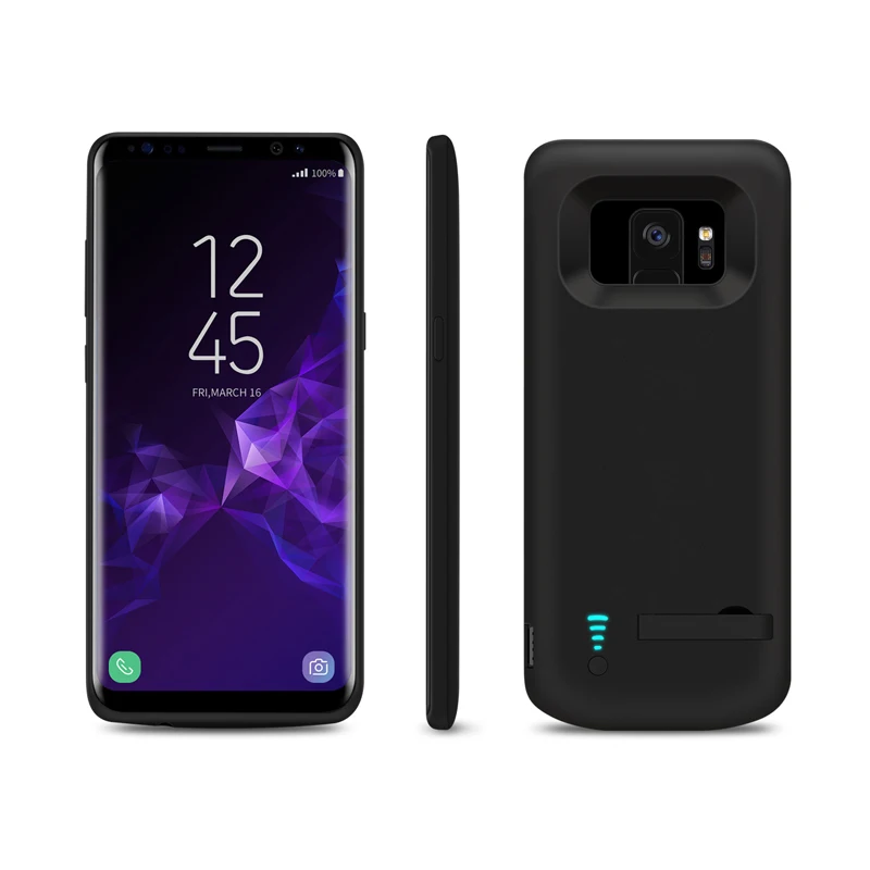 

Universal extended portable backup battery case charging smart power bank mobile charger For Samsung Galaxy S9