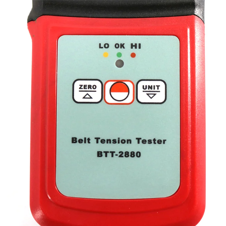 BTT-2880 New Belt Tension Meter BTT2880 with RS232 Software Range 0-750N / 0-120lb / 0-77Kg / 0-114Seems