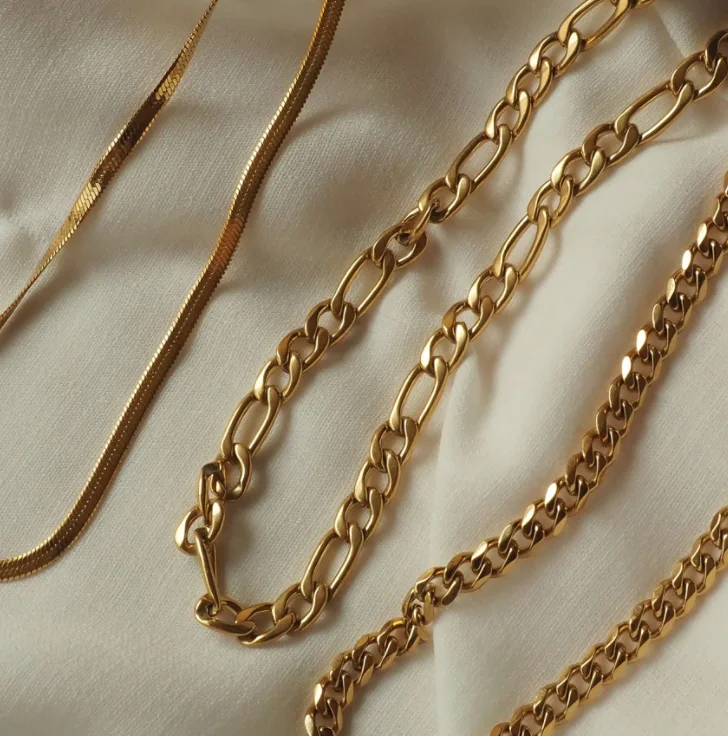 

2021 Figaro Chain Necklace Everlasting Men's 14K Gold Figaro Chain Necklace