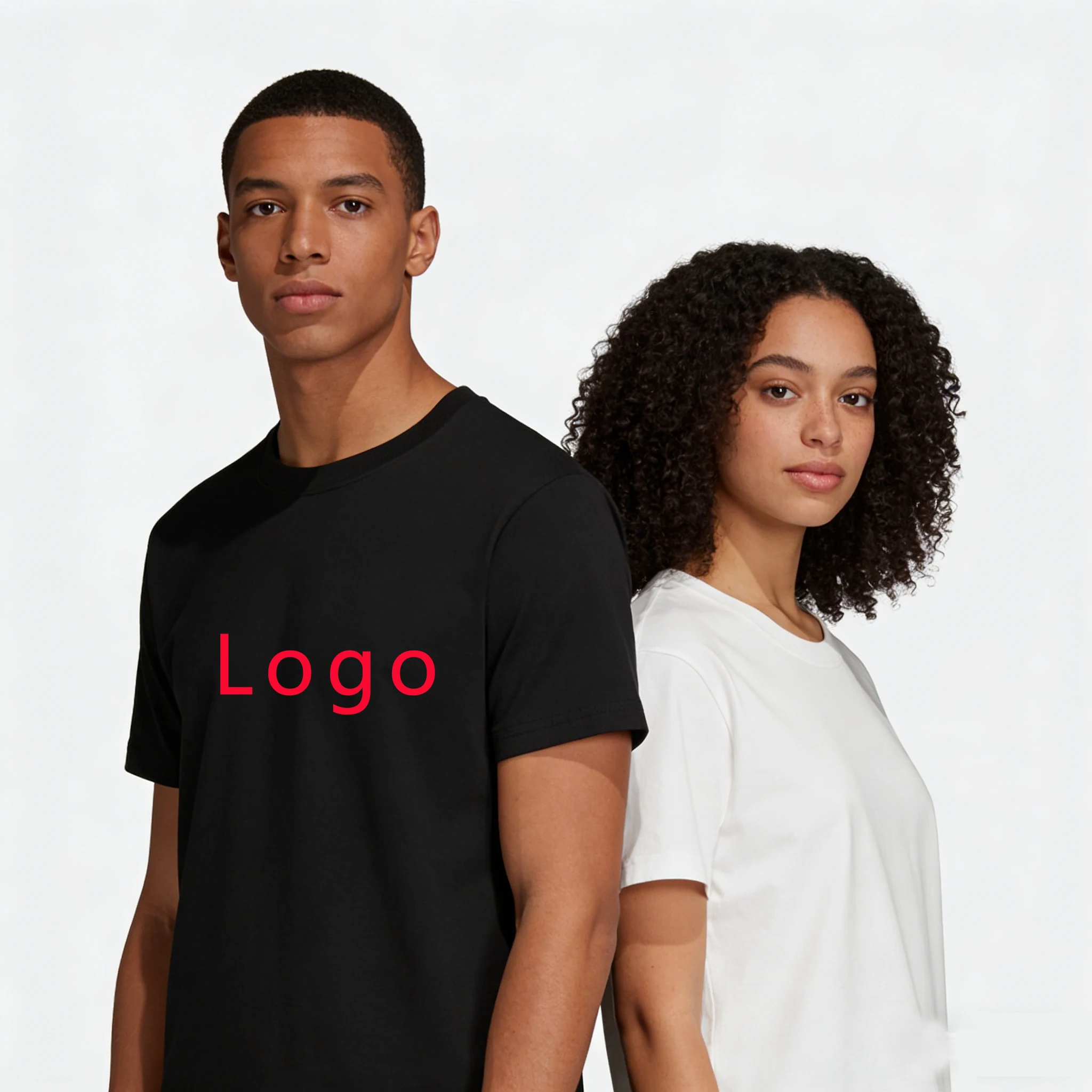 Oversized Cropped t Shirt Wholesale Business Advertising Promotional Work Shirts Embroidery Custom Blank Unisex t Shirt