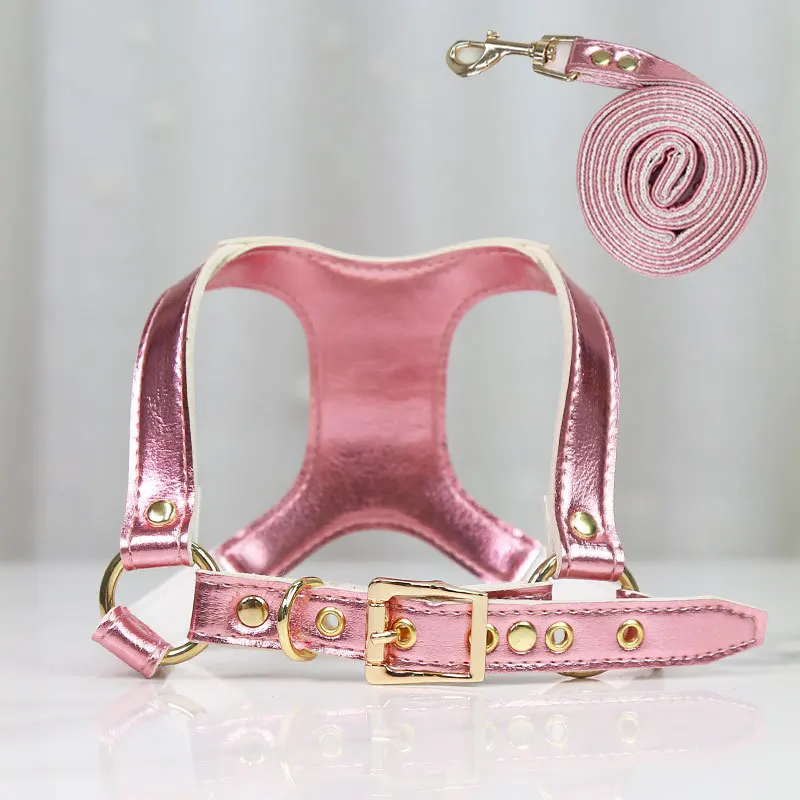 

New style pet Accessories for small medium dog and cat harness Leash from Chinese factories, 7colors as photo