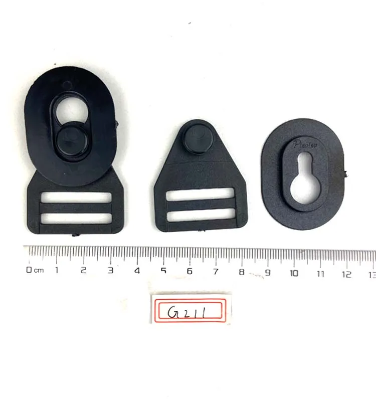 

Black Plastic Durable Hook Bag Hook Buckle Wholesale Bag Accessory Plastic Snap Swivel Hook for Backpack, Customized