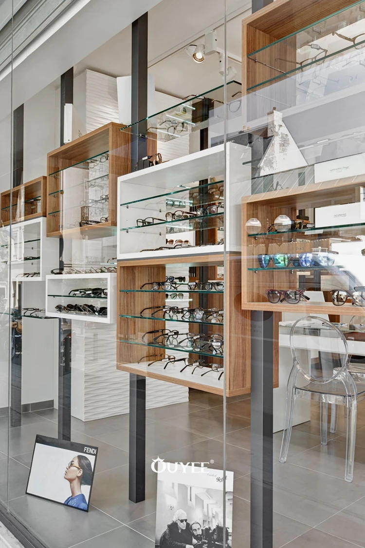 Mdf Wood Optical Shop Counter Design For Optical Display Buy Optical