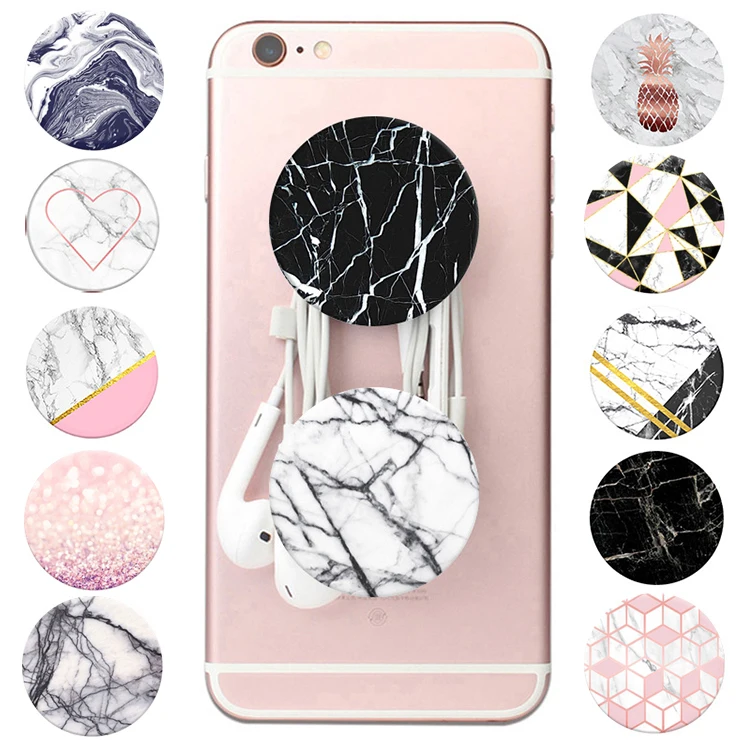 

Wholesale 360 Degree Rotating Cell Phone Holder Popular Mobile Phone Socket Creative Universal Folding Grip Socket, Optional