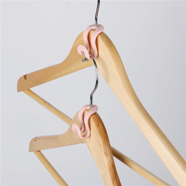 

5 Packs Of Seamless Hanger Hooks Stackable Mini Small Hooks Household Storage Utensils, As show