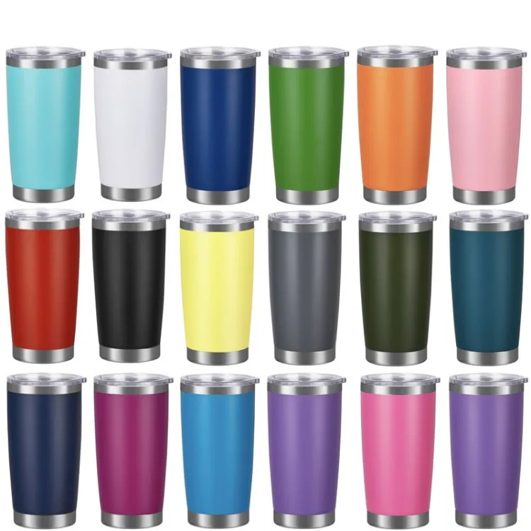 

30oz 20oz Double Wall Stainless Steel Vacuum Insulated Tumbler Cups Coffee Skinny wine beer Tumbler Wholesale, Available color or customized