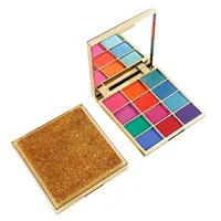 

Eyeshadow Palette Vendor 12 Color Liquid Quicksand Case Glitter Eyeshadow Nude Eyeshadow Palette