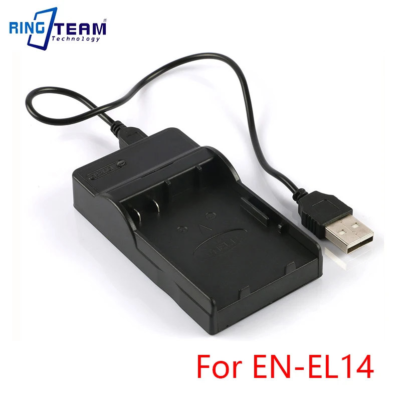 EN-EL14 EL14a USB Charger for Nikon Battery Camera Coolpix P7800 P7700 P7100 P7000 D5500 D5300 D5200 D3200 D3300 D5100 D3100 Df supplier