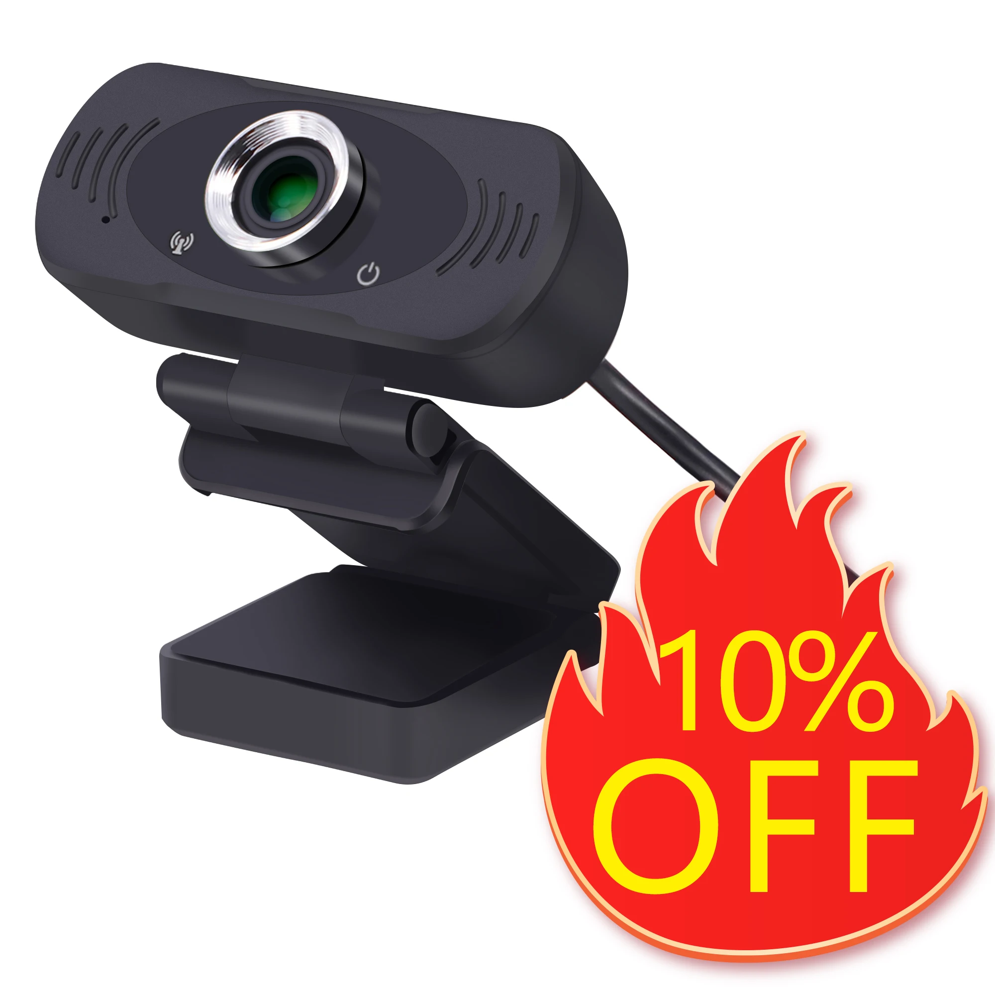 

Full HD 1080P USB Computer webcam web camera with microphone Tripod and Privacy Shutter