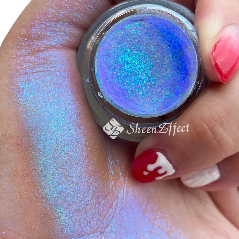 

Eye shadow cosmetics makeup sets highend chameleon Multi chrome flakes cream Eyeshadow Gel shimmer shining cream