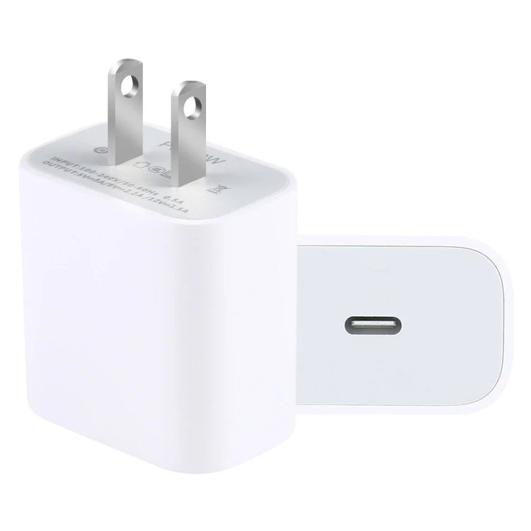 

Wholesale PD 20W Single USB-C / Type-C Fast Charging Interface Travel USB Charger
