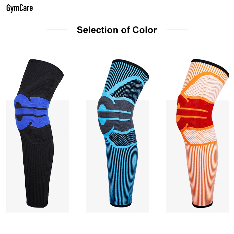 

Best quality Breathable thigh and full leg brace wrap, Blue, orange, black