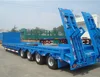 2 axle 3 axle 4 axle lowbed 80 ton 100 ton 120 ton low bed semi trailer