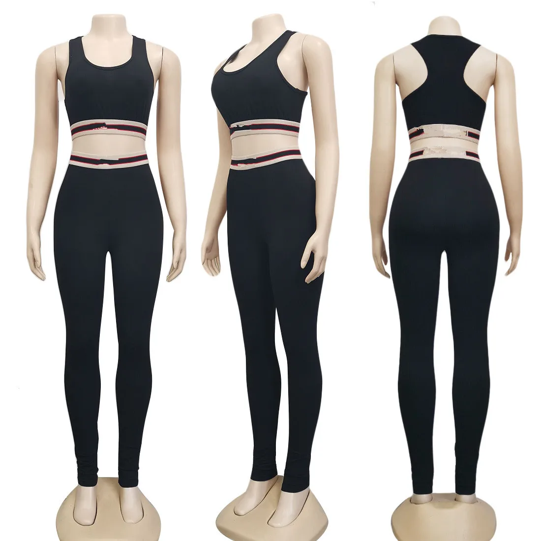 

Mature Women's luxury brands beachwear 2 Piece Bikini Set Swim Suit long pants suit Swimwear