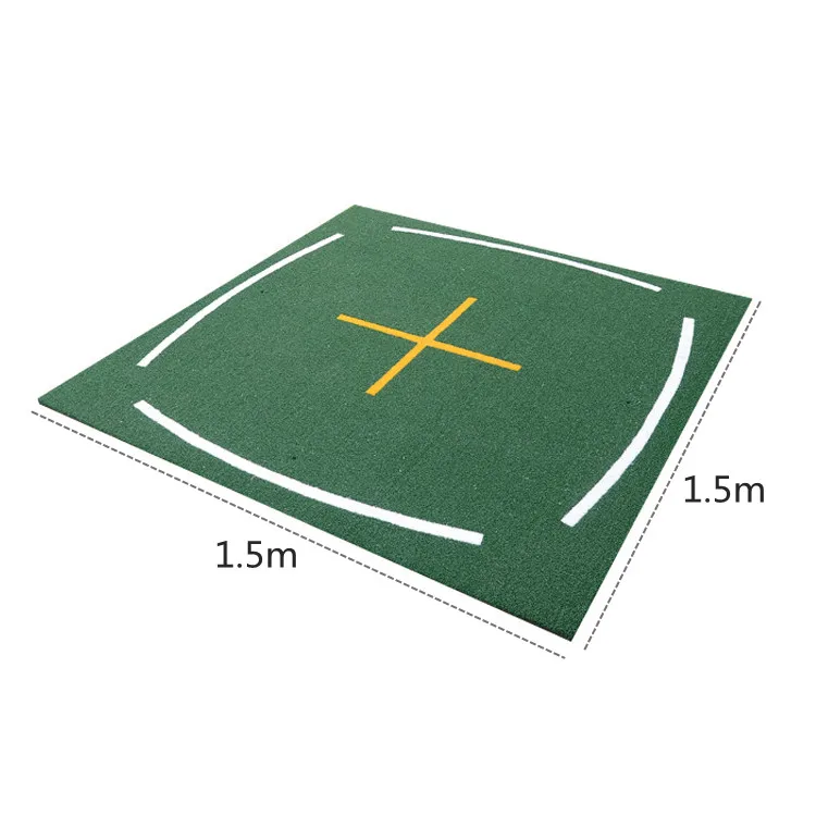 

Simulation Mini Golf Putting Green Golf Putting Mat Golf Putting Carpet Putting Practice Indoor/Outdoor, Green grass + black bottom