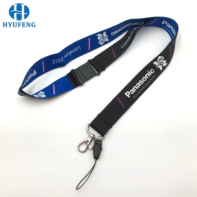 
Factory Cheap Custom Printed Polyester Lanyard With PVC Card 