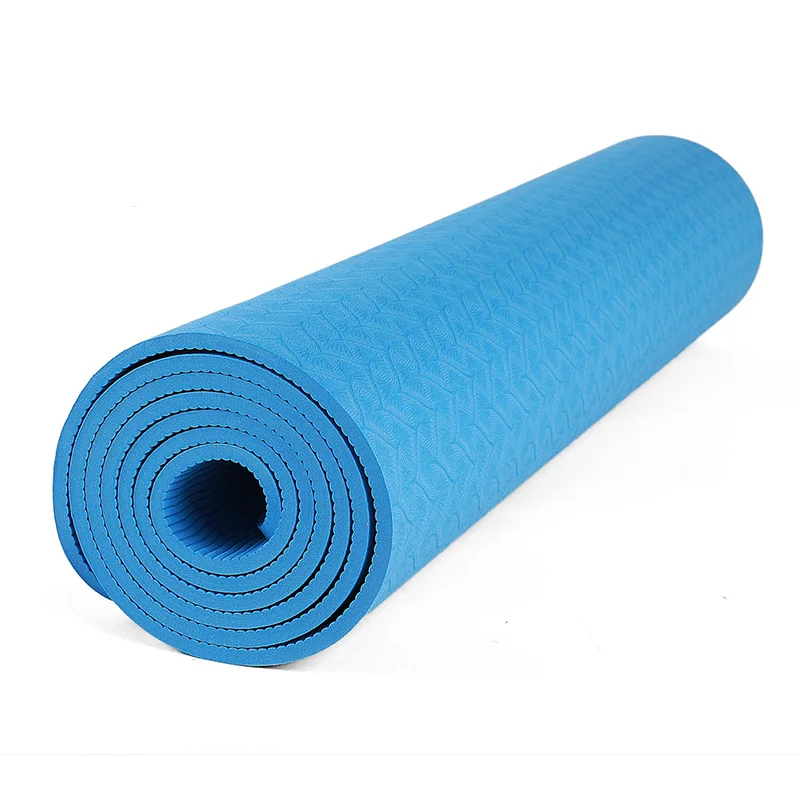 

7mm Meditation Tpe Recycle Non Slip High Quality Eco Friendly Yoga Mat, Black/purple/pink/rose/green/blue