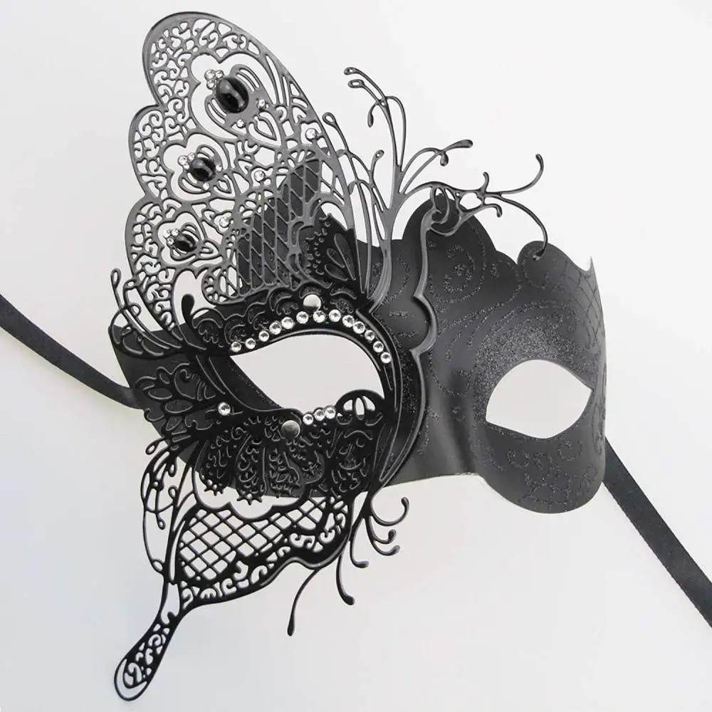 半伪装威尼斯面具嘉年华闪光威尼斯化妆面具服装派对