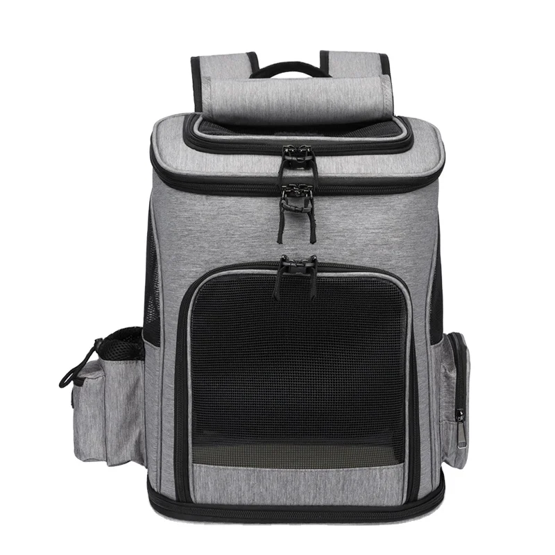 

2020 factory direct sales new fashion design custom pet travel basket luxury bag backpack