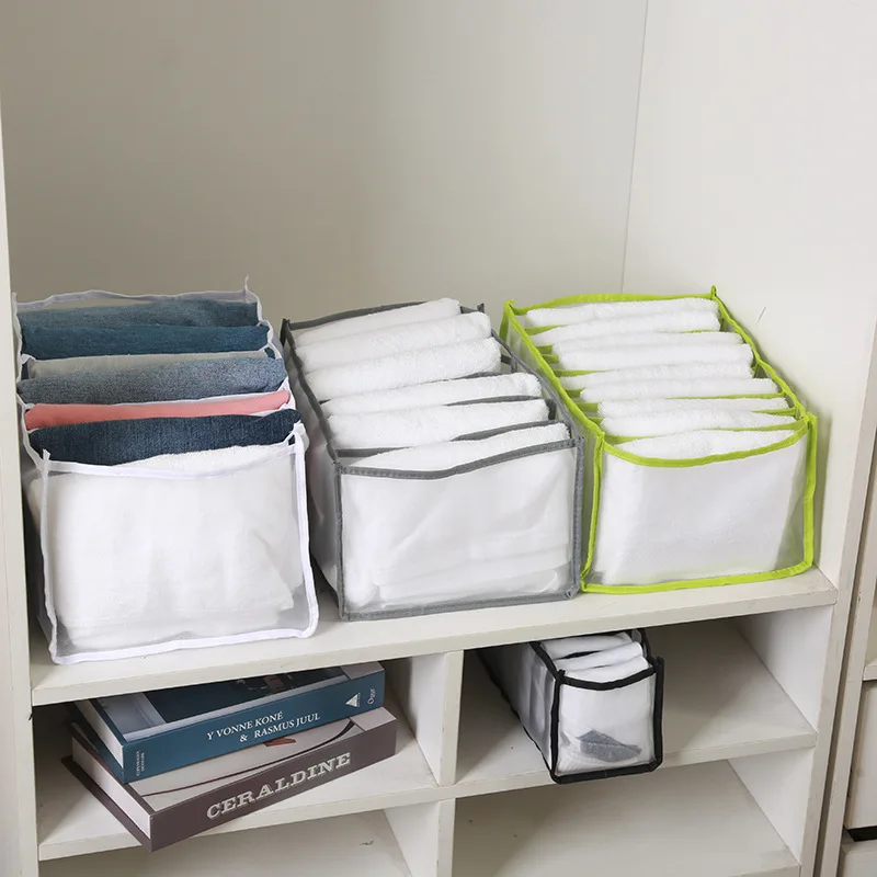 

Folding and Separating Organizing Box Washable Drawer Storage Box Folding and Separating Organizing Box, Customized color