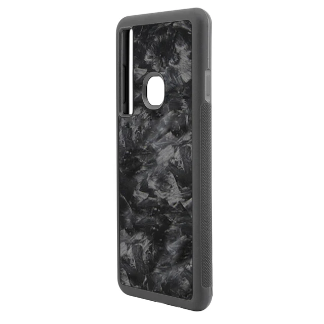 

For samsung a9 Gelatinized fluted phone case phone cover, Black.