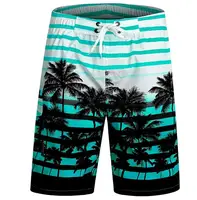 

Mens Swimwear & Beach Wear Custom Printed board Shorts 4 Way Stretch Wholesale repreve Swim Trunks