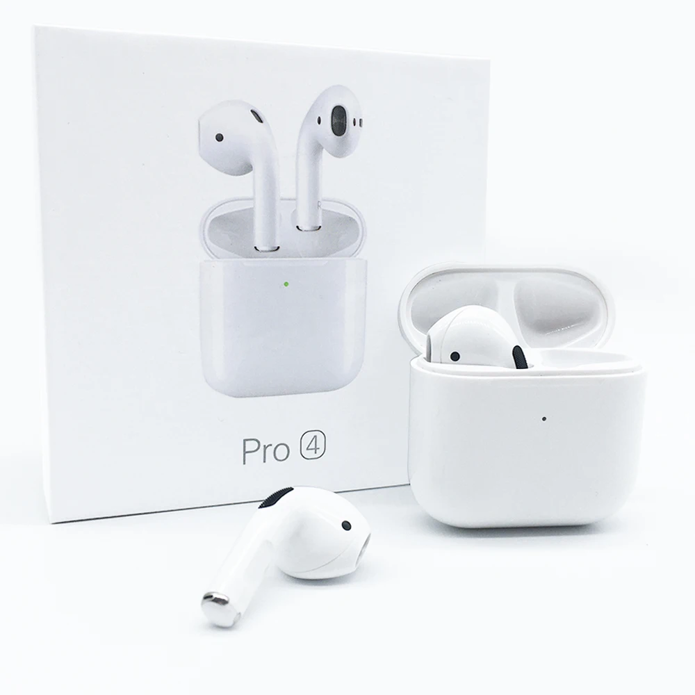 

TWS PRO4 handsfree earphone wireless stereo mini headset case tws earpiece Air Mini 4 Pro 4 for iOS Android Phone