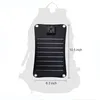 DGsunlight sunpower solar panel battery outdoor portable usb solar charger with dual USB ports