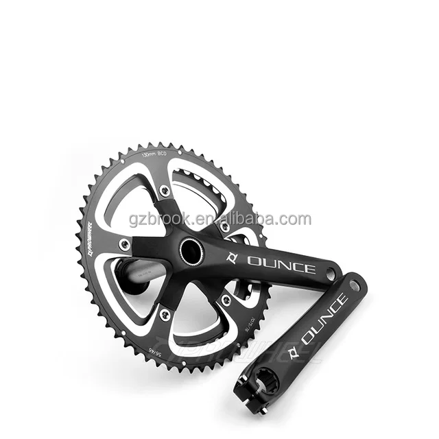 

Prowheel 170/172.5mm Folding Bike Crank OUNCE 721-F-TT 130BCD 46/56T Chain Wheel with Bottom Bracket