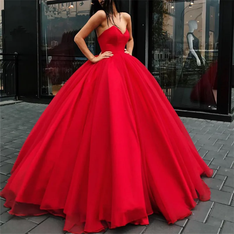 Красное Платье В Пол