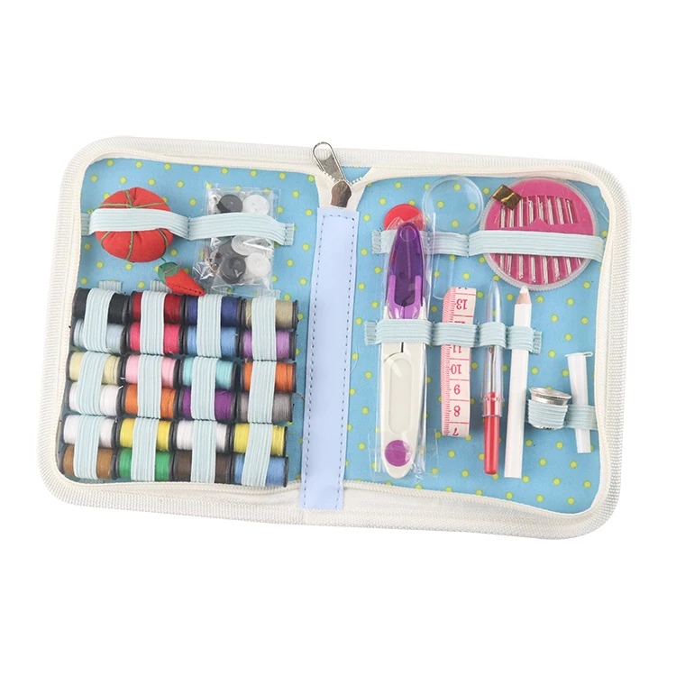 Diy Sewing Kit Beginners Home Portable Sewing Kit With Scissors,Thimble
