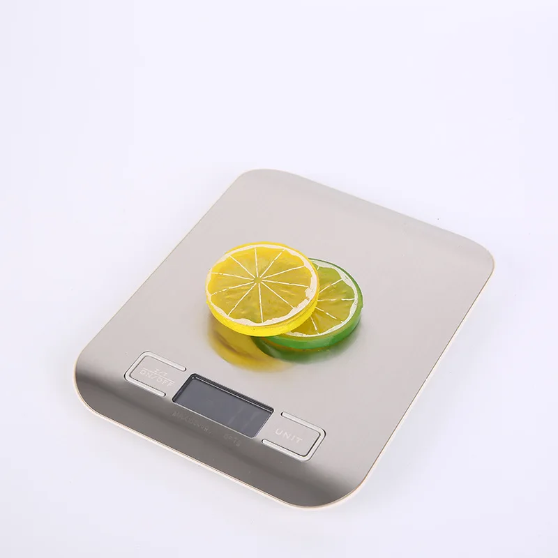 

Wholesale Price Electronic Rechargeable 5Kg 11LB Digital Kitchen Food Scale, Silver