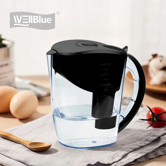 
Pure Alkaline Water Purifier Pitcher Jug with Carbon Filter & UV Sterilization Low Negative ORP OEM available filtration 