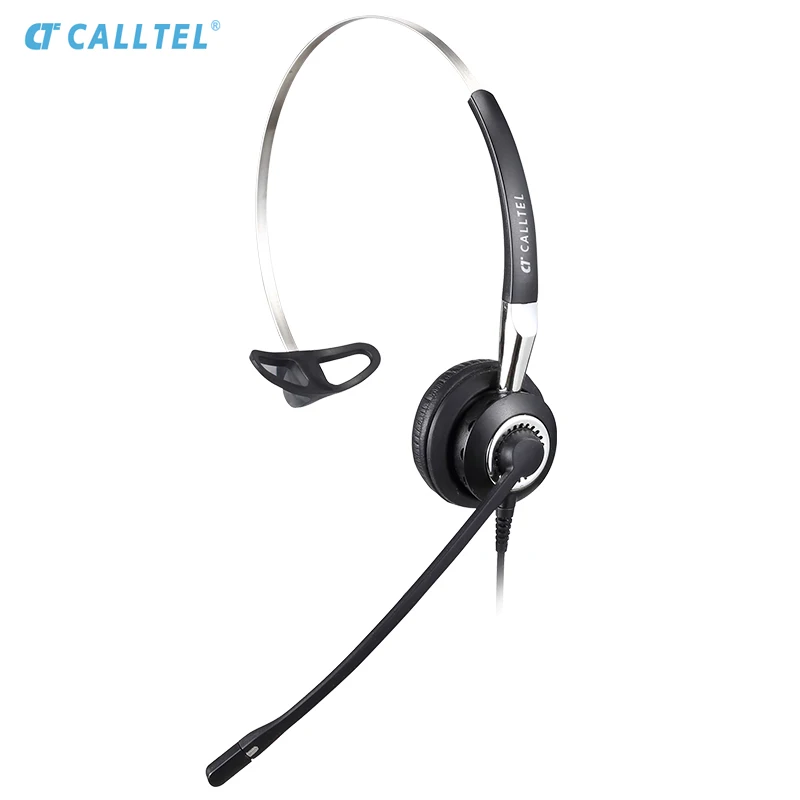 
Professional Call Center Voip Headset Mono With Microphone Calltel 