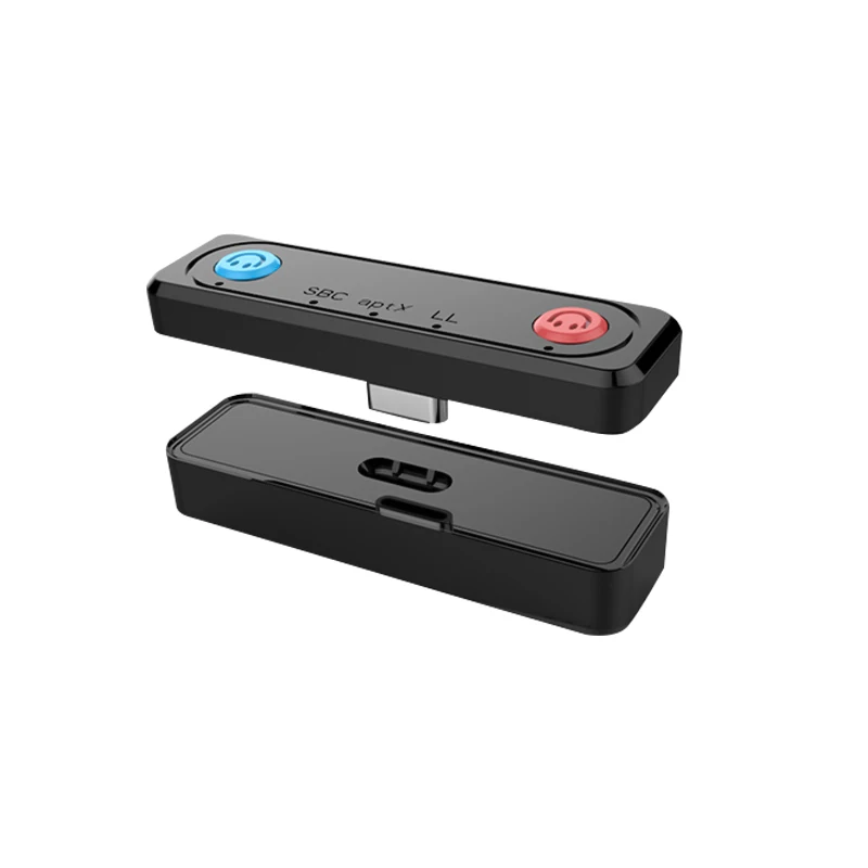 

Gaming accessory For Switch / Switch Lite /PS4 / PC Ultra Slim bt 5.0 audio transmitter, Black