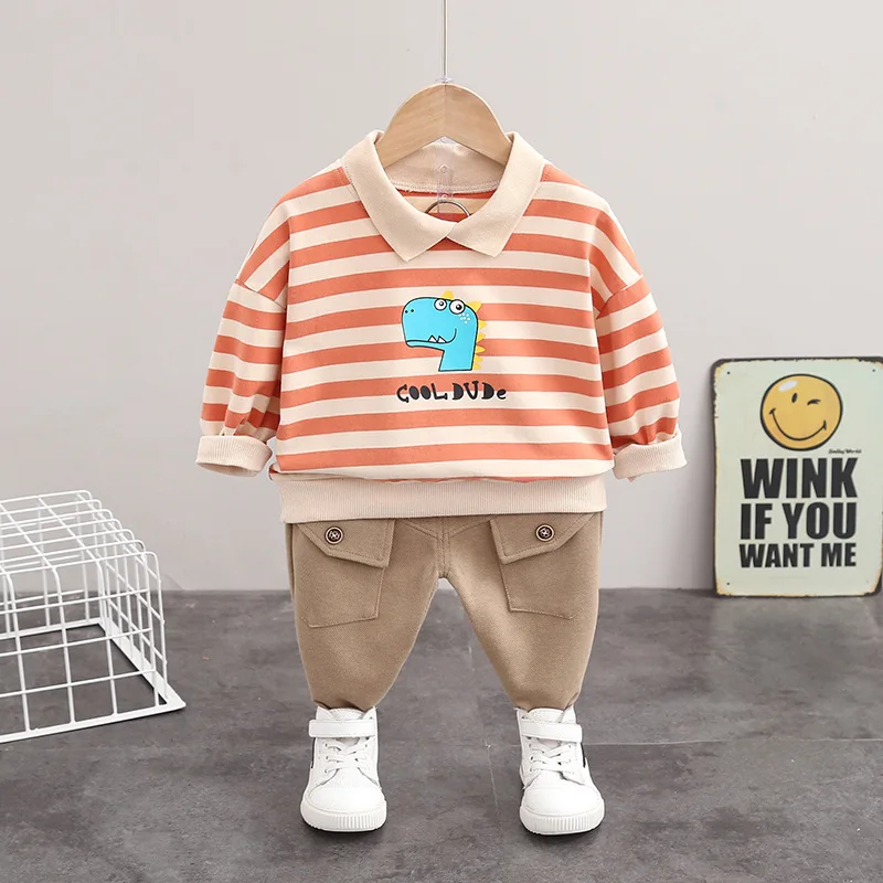 

Good Selling Newborn Kids Boys Toddler Applique Baby Boys' New Born Cotton 1 Month Autumn Infant Boy Clothing Sets, Picture shows