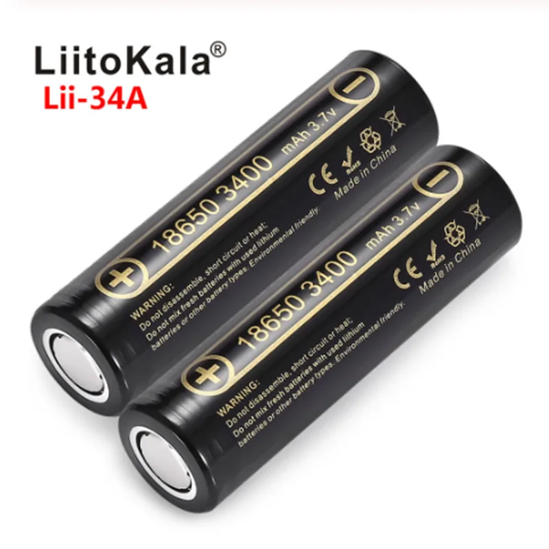 Bulk 3.7v 3400mah 18650 Rechargeable Li Ion Battery Buy Lithium Ion