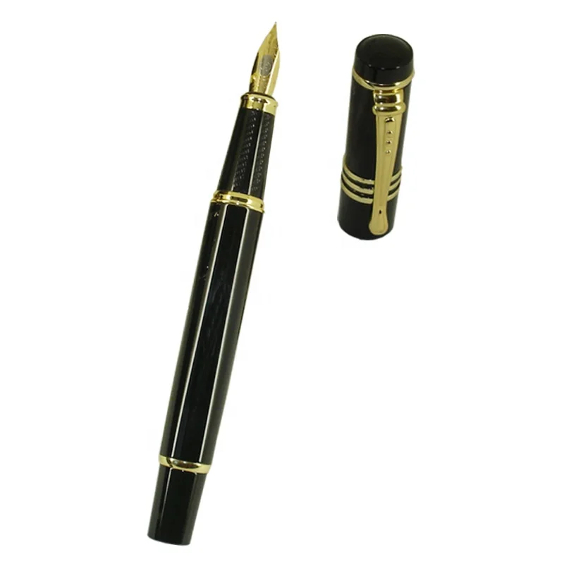 

ACMECN 52g Heavy Pen Luxury Fountain Pen Office & School Stationery Gift Smooth Writing Signature Business Black Pen, Pms color