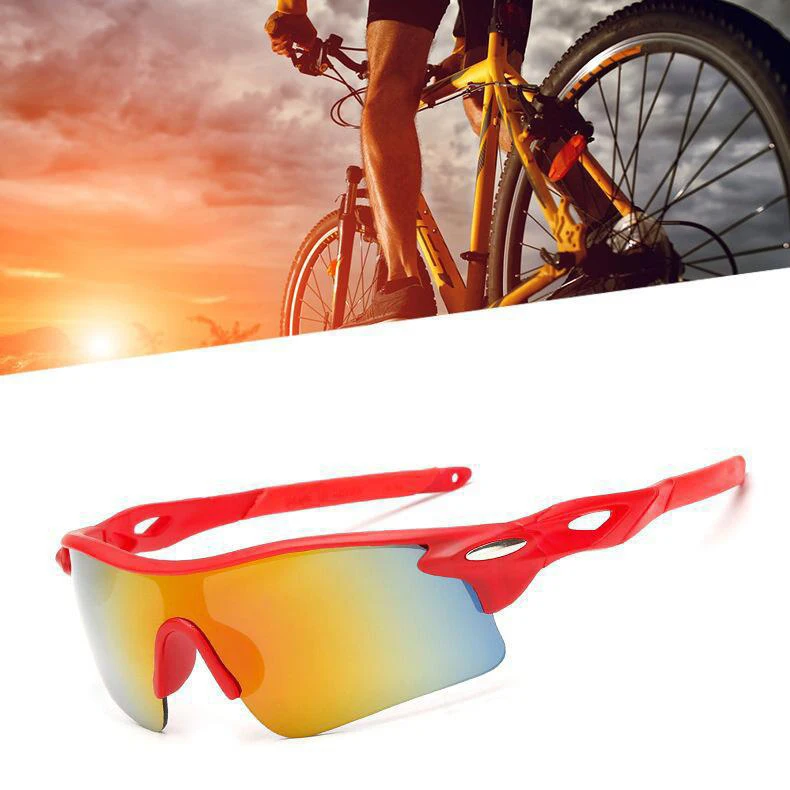 

9181 Cycling Outdoor Sports Glasses Sunglasses New PC Promotional Men's and Women's Sunglasses Glasses Glasses Wholesale