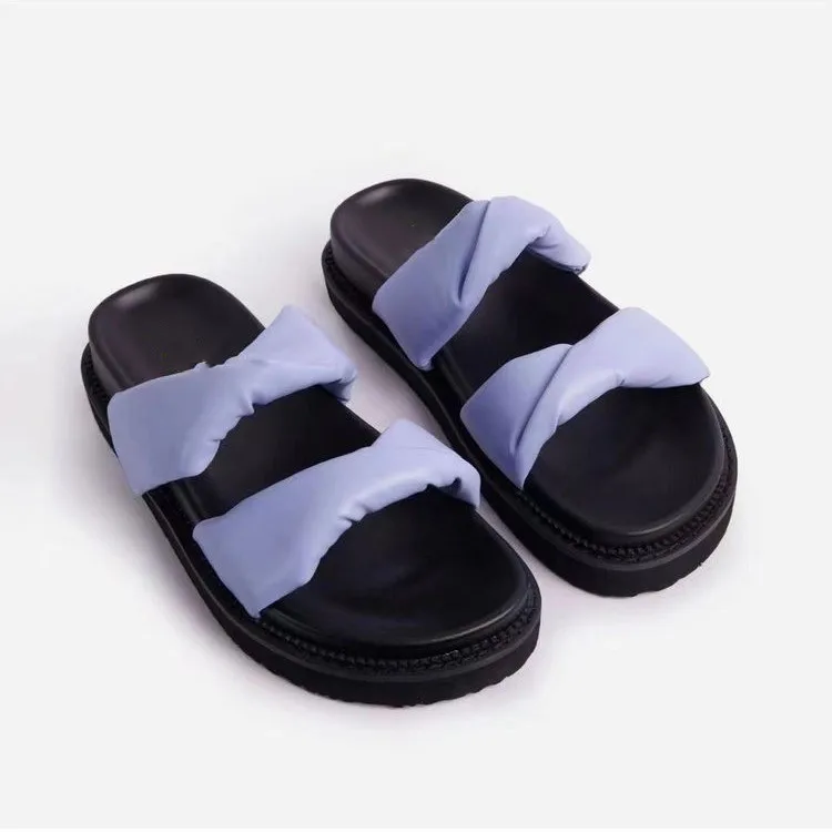 

Latest flip rope sandals ladies platform cheap jelly slides flip flop slippers women, Black,white,pink,blue