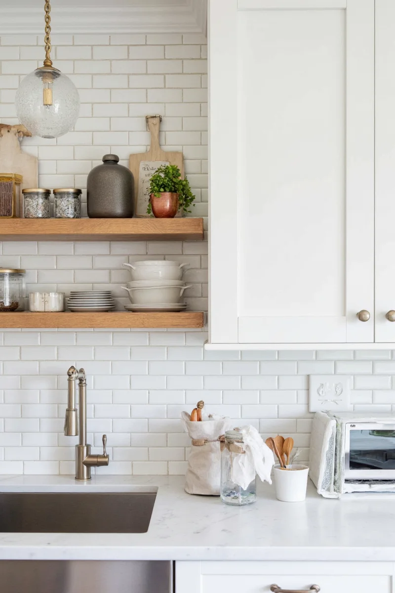 kid-friendly magnetic and chalkboard backsplash tiles